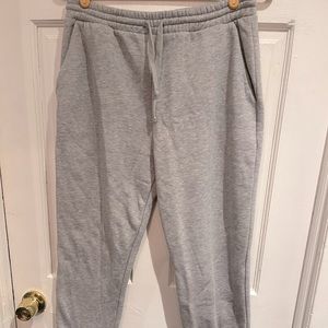 Zara gray joggers in size medium
